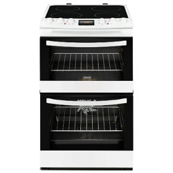 Zanussi ZCV46200WA Double Electric Oven, White